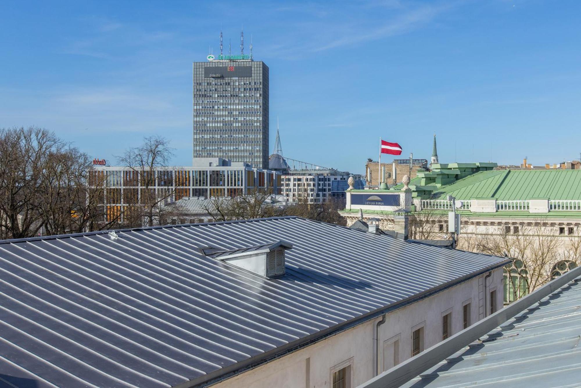 Апартаменты Mansard In Old Town Рига Экстерьер фото